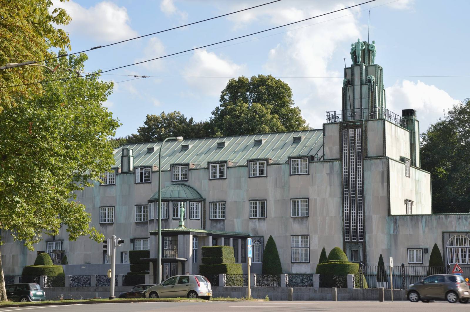 Palais Stoclet, Brussels, the marble-clad Gesamtkunstwerk of 1905 to 1911